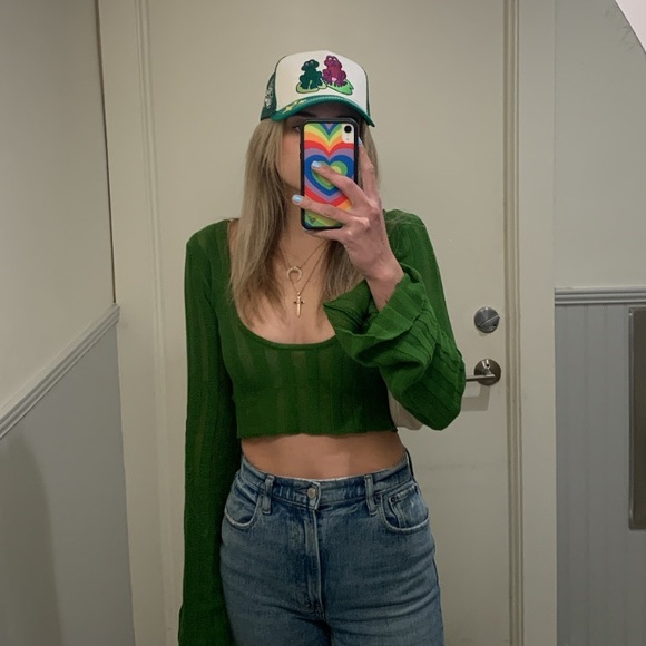 Heavy Manners Sweaters - Heavy Manners Green knit